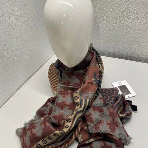 The Met Store Persian Garden Oversized Wool Scarf Women’s